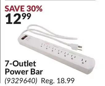 Princess Auto 7-Outlet Power Bar offer