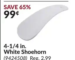 Princess Auto 4-1/4 in. White Shoehorn offer