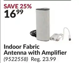 Princess Auto Indoor Fabric Antenna with Amplifier offer