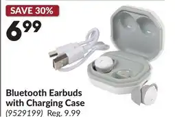 Princess Auto Bluetooth Earbuds with Charging Case offer