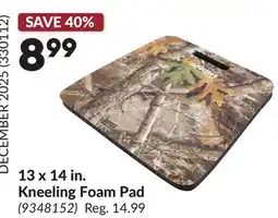 Princess Auto 13 x 14 in. Kneeling Foam Pad offer