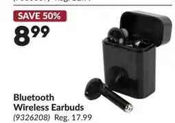 Princess Auto Bluetooth Wireless Earbuds offer