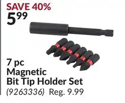 Princess Auto 7 pc Magnetic Bit Tip Holder Set offer