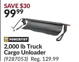 Princess Auto 2, 000 lb Truck Cargo Unloader offer