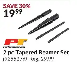 Princess Auto 2 pc Tapered Reamer Set offer
