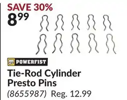 Princess Auto Tie-Rod Cylinder Presto Pins offer