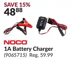 Princess Auto 1A Battery Charger offer