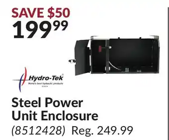 Princess Auto Steel Power Unit Enclosure offer