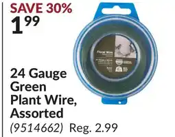 Princess Auto 24 Gauge Green Plant Wire offer