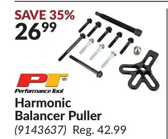 Princess Auto Harmonic Balancer Puller offer