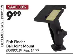 Princess Auto Fish Finder Ball Joint Mount offer