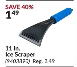 Princess Auto 11 in. Ice Scraper offer