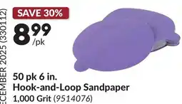Princess Auto in. Hook-and-Loop Sandpaper offer