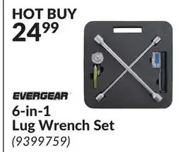 Princess Auto 6-in-1 Lug Wrench Set offer