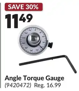Princess Auto Angle Torque Gauge offer