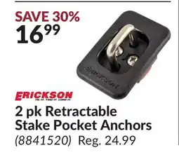 Princess Auto 2 pk Retractable Stake Pocket Anchors offer