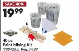 Princess Auto 40 pc Paint Mixing Kit offer