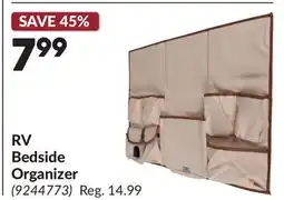 Princess Auto RV Bedside Organizer offer