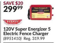 Princess Auto 120V Super Energizer 5 Electric Fence Charger offer