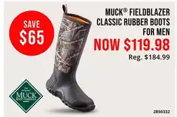 Cabela's MUCK FIELDBLAZER CLASSIC RUBBER BOOTS FOR MEN offer