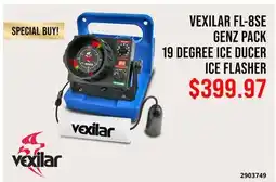 Cabela's Vexilar FL-8SE Genz Pack 19 Degree Ice Ducer Ice Flasher offer