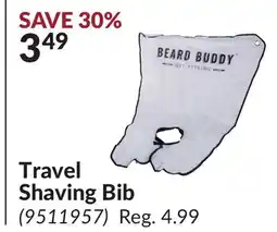 Princess Auto Travel Shaving Bib offer
