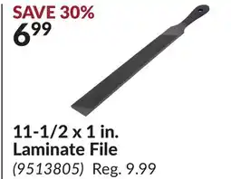 Princess Auto 11-1/2 x 1 in. Laminate File offer