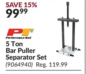 Princess Auto 5 Ton Bar Puller Separator Set offer