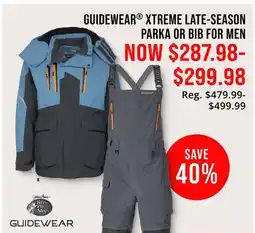 Cabela's GUIDEWEAR XTREME LATE-SEASON PARKA OR BIB FOR MEN offer