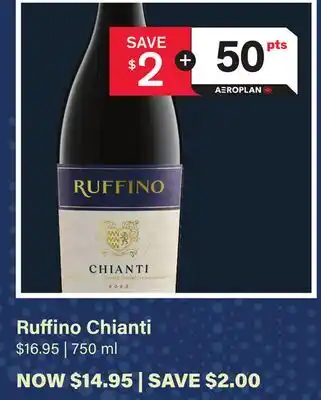 LCBO Ruffino Chianti offer