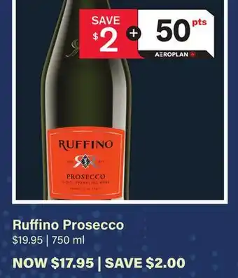LCBO Ruffino Prosecco offer