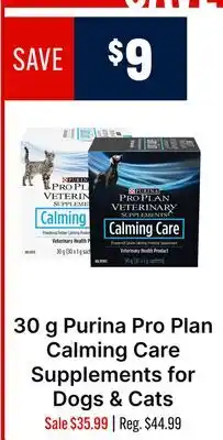 Ren’s Pets Depot Purina Pro Plan Calming Care Supplements for Dogs & Cats offer