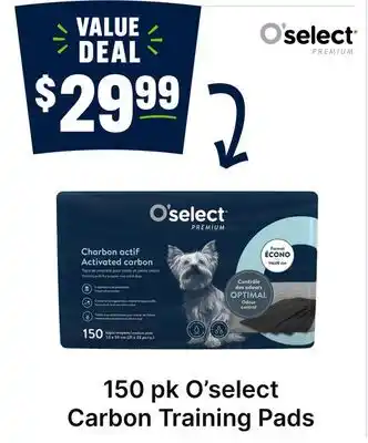 Ren’s Pets Depot O'select Carbon Training Pads offer
