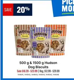 Ren’s Pets Depot Hudson Dog Biscuits offer