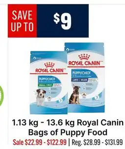 Ren’s Pets Depot Royal Canin Bags of Puppy Food offer