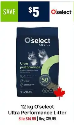 Ren’s Pets Depot O'select Ultra Performance Litter offer