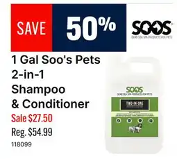Ren’s Pets Depot Soo's Pets 2-in-1 Shampoo & Conditioner offer