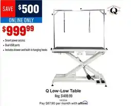 Ren’s Pets Depot Q Low-Low Table offer
