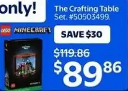 Walmart The crafting table set offer