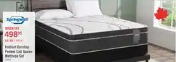 The Brick Springwall Radiant Eurotop Queen Mattress Set offer