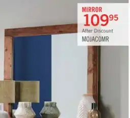 The Brick Mojave Bedroom Dresser Mirror, Rustic - Natural Brown offer