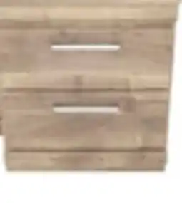 The Brick Oakley Bedside 2-Drawer Nightstand, 21W x 22H, Made in Canada - Natural offer