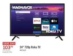 The Brick Magnavox 24 720p Roku TV offer