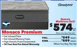 Surplus Furniture Monaco Premium offer