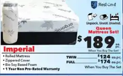 Surplus Furniture Imperial Queen Mattress Set offer