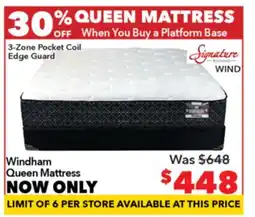 Surplus Furniture Windham Queen Mattress offer