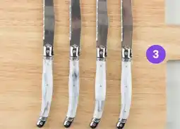 Stokes MARBLE Set of 4 Steak Knives, Stainless Steel offer