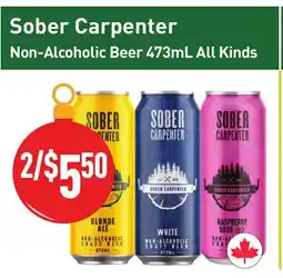 Healthy Planet Sober Carpenter Non-Alcoholic Beer offer