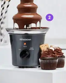 Stokes Chocolate Fountain, Holds up to 400G of Chocolate, 70 W offer