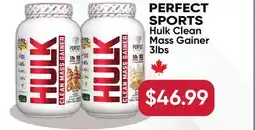 Healthy Planet PERFECT SPORTS Hulk Clean Mass Gainer offer